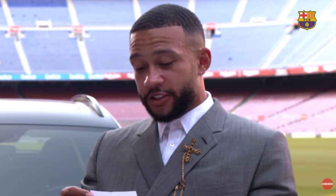 Barcelona konfirmasi cederanya Memphis Barcelona Konfirmasi Cederanya Dua Bintang Belanda Ini Selama Jeda Internasional