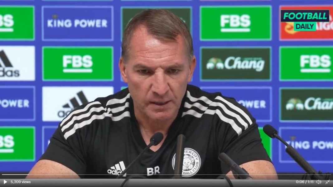 Brendan Rodgers Brendan Rodgers Mungkin Dipecat Besok Pagi, Leicester Rekor Terburuk di Liga Inggris