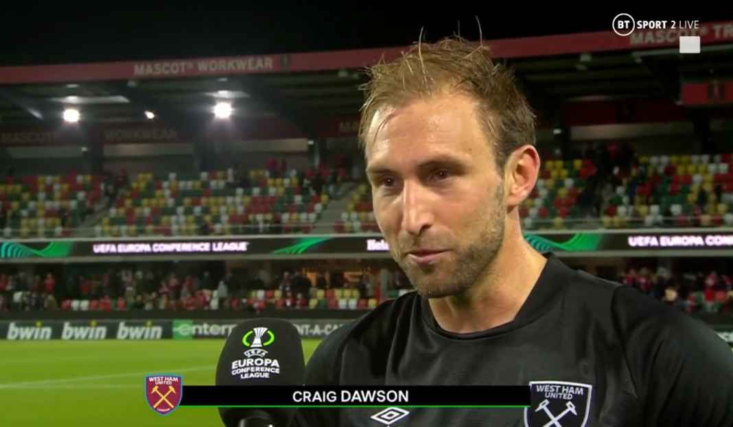 Dawson kritik lapangan Silkeborg Sumbang Gol Kemenangan West Ham, Craig Dawson Malah Kapok Main Lawan Silkeborg