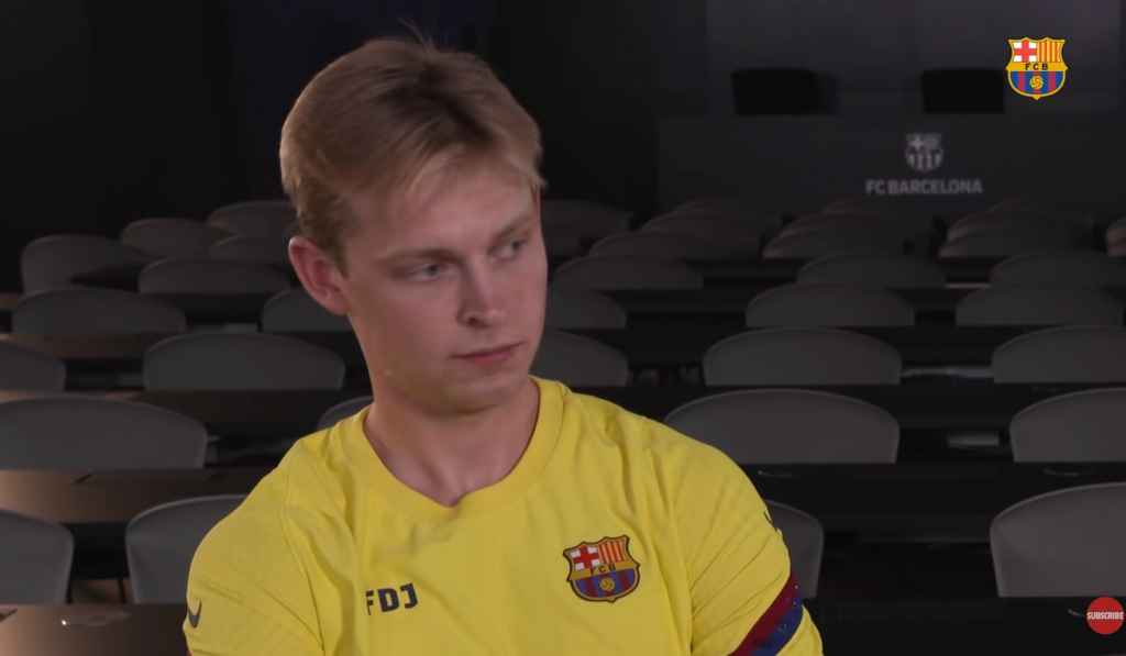 Gelandang Barcelona De Jong Buka-Bukaan Soal Saga Transfer Musim Panas ke Man Utd