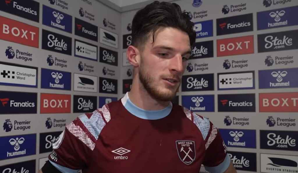 West Ham Kalah Lagi, Ada Tuntutan Besar dari Declan Rice