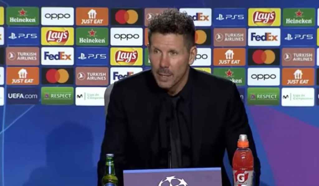 Ada Drama Gol di Menit Akhir Aletico Madrid Lawan FC Porto, Diego Simeone Bilang Apa?