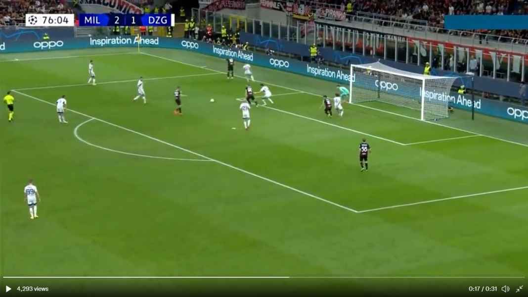 Gol Tommaso Pobega AC Milan Musim Lalu Dua Kali Kalah, Kali Ini Kuasai Klasemen Liga Champions