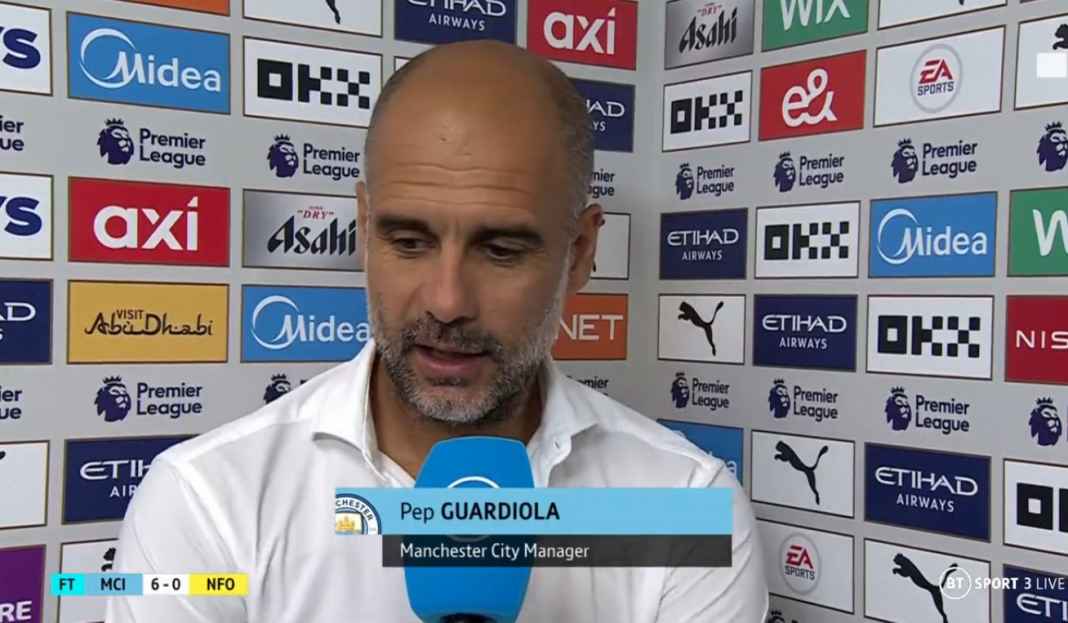 Guardiola sanjung Haaland Pep Guardiola Sanjung Ketajaman Erling Haaland Usai Hattrick Dua Kali Beruntun