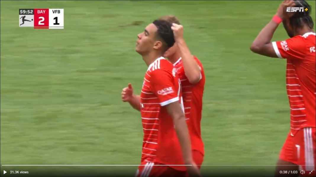 Jamal Musiala Dua Pemain Muda Gagal Beri Kemenangan Bagi Bayern Munchen atas Stuttgart