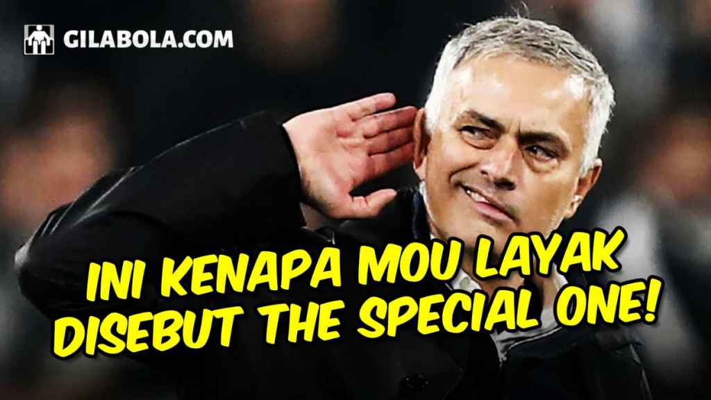 Jose Mourinho Itu Sakti, Sudah 3 Kali Kalah Telak Malah Berakhir Juara Layak Disebut The Special One - gilabola