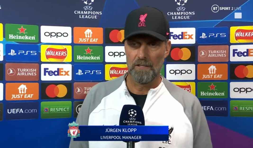 Klopp pasca pertandingan Liverpool Jurgen Klopp Senang Liverpool Bangkit dari Napoli Untuk Kalahkan Ajax Amsterdam