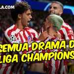 Laga Dramatis Atletico vs Porto, Barcelona Pesta Gol, Bintang Real Madrid Cedera - gilabola