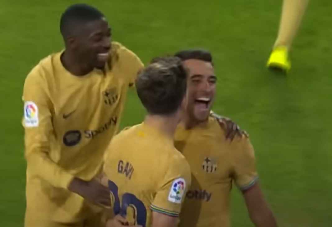 Liga Spanyol, Barcelona, Sevilla, Eric Garcia Eric Garcia Tumbal Kemenangan Barcelona di Kandang Sevilla