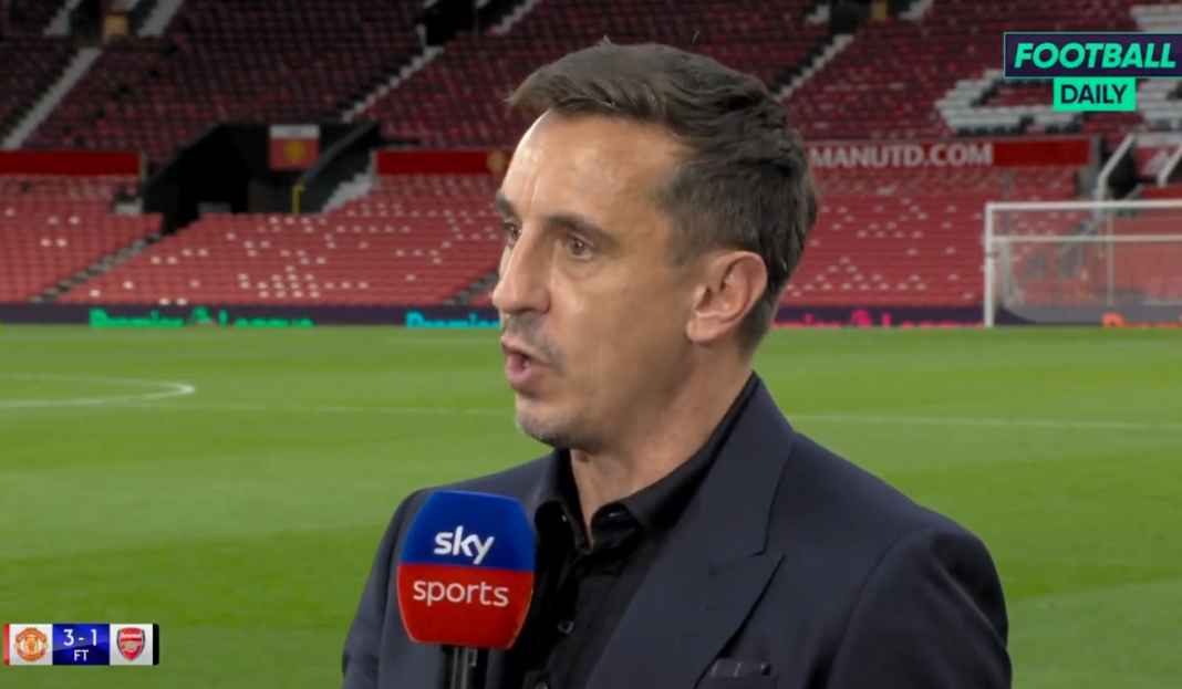 Neville sebut Arsenal naif Tiga Pergantian Sekaligus Tunjukkan Mikel Arteta Panik, Arsenal Memang Pantas Kalah