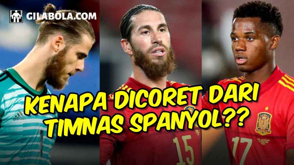 PELUANG SKUAD TIMNAS SPANYOL di Piala Dunia 2022 Tanpa Sergio Ramos, David De Gea dan Ansu Fati - gilabola