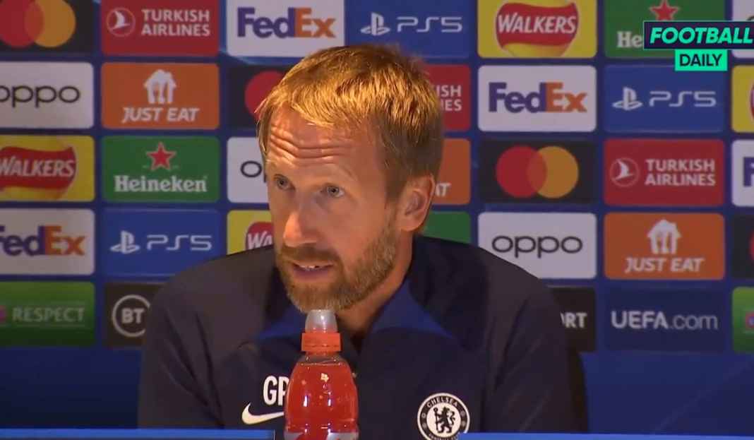 Potter dalam konferensi pers Chelsea