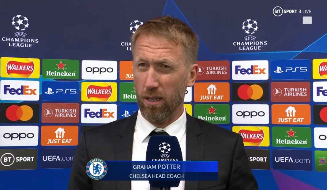 Potter tentang hasil Chelsea Penyesalan Graham Potter Usai Gagal Persembahkan Kemenangan Debut Bagi Chelsea