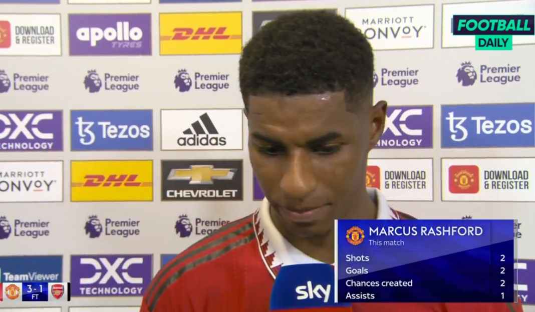 Rashford bangga MU kalahkan Arsenal Marcus Rashford Bangga Manchester United Bisa Kalahkan Ujian Besar Arsenal