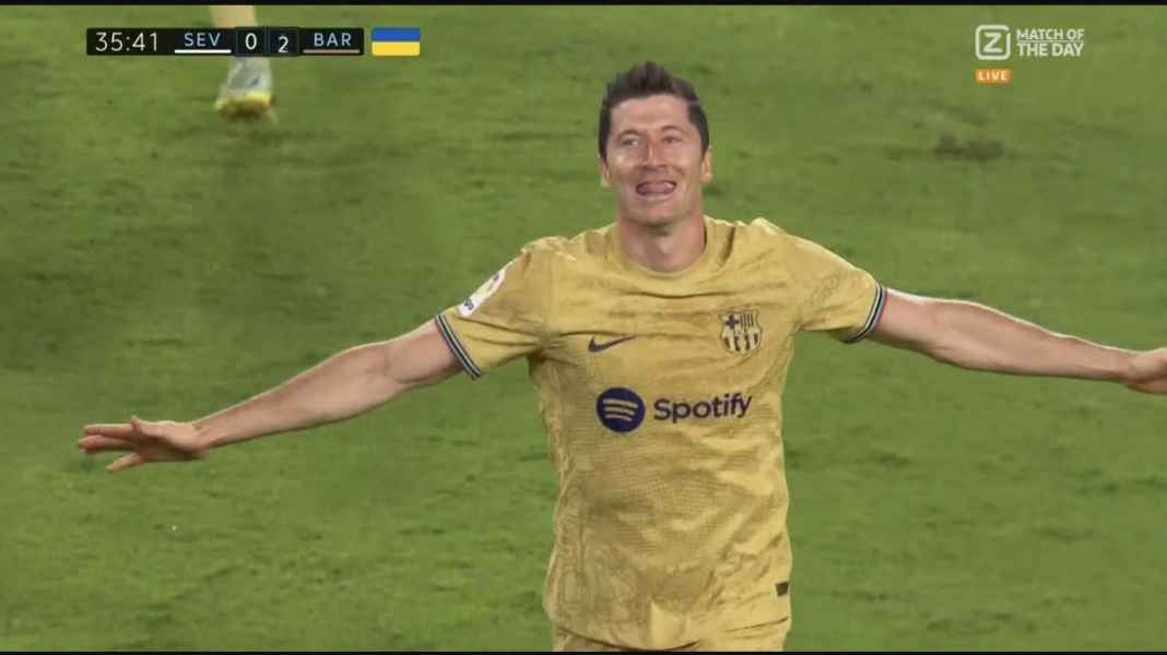Robert Lewandowski Barcelona di Ambang 2 Poin Jauhnya Dari Real Madrid!