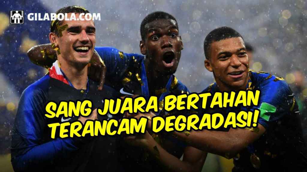 SKUAD TIMNAS PERANCIS Berjuang Dari Degradasi, Pogba dan Benzema Terancam Absen Piala Dunia 2022 - gilabola