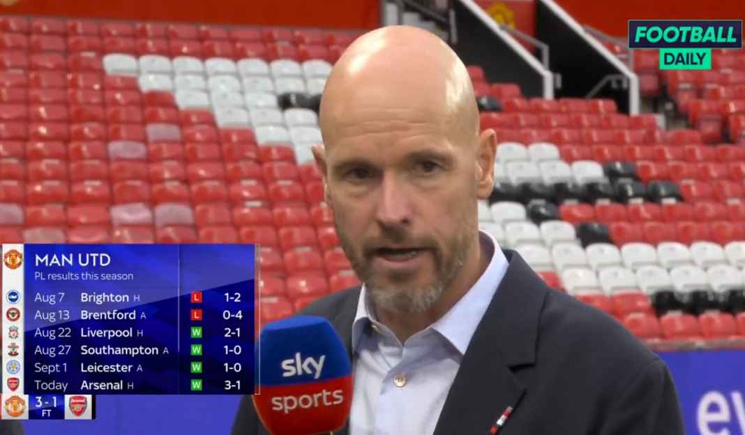 Ten Hag tentang kemenangan Man Utd Erik ten Hag Akui Puas Dengan Kemenangan Man Utd, Puji Mentalitas Para Pemain