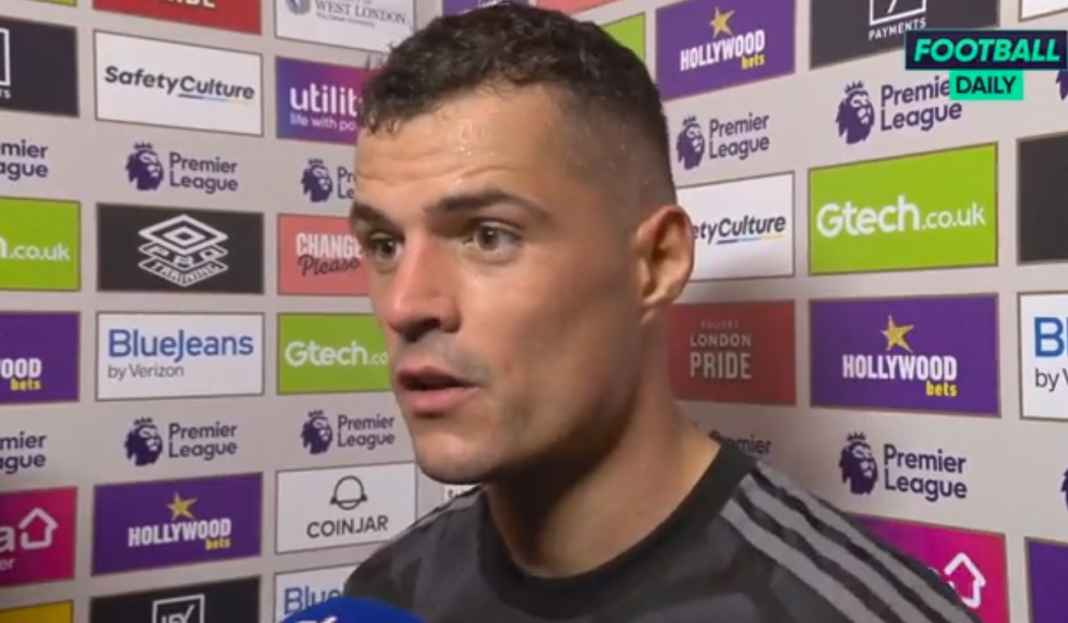Xhaka ungkap peningkatan Arsenal Kapten Arsenal Granit Xhaka Sesumbar Timnya Punya Mentalitas Baru Musim Ini