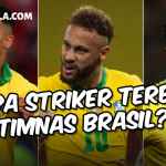 9 Pencetak Gol Terbanyak Timnas Brasil, Persaingan Neymar, Vinicius Junior dan Gabriel Jesus - gilabola