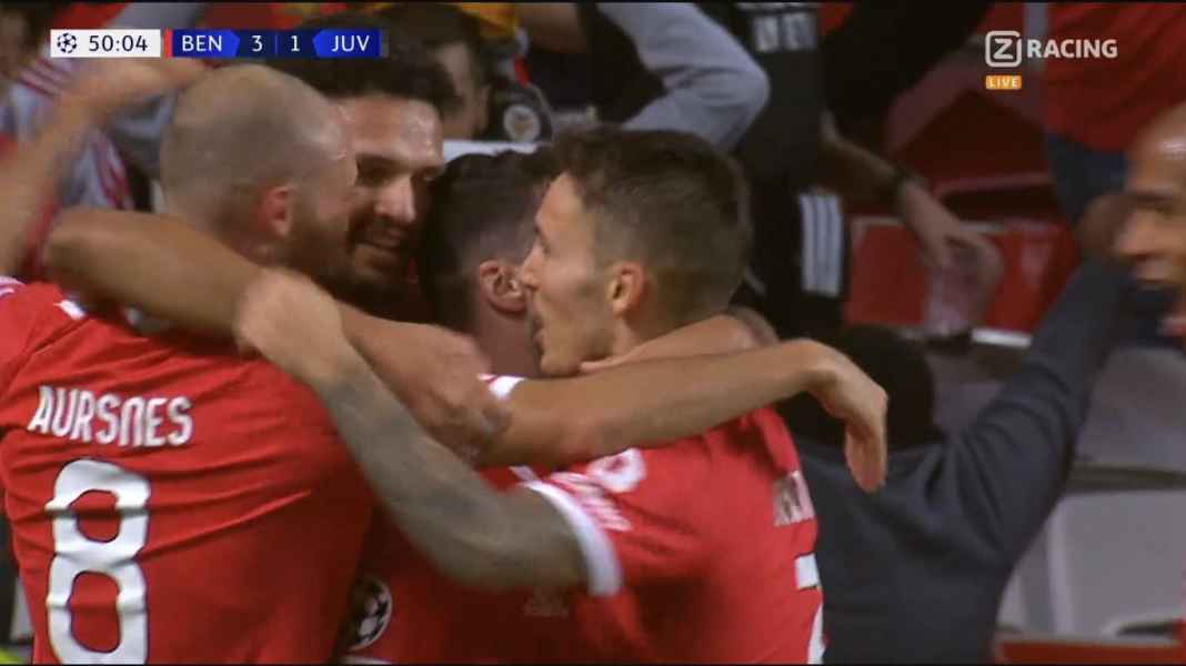 Benfica vs Juventus Juventus Bangkit Jelang Akhir, Sayangnya 3 Gol Masih Kurang, Pastikan Bianconeri Tersingkir!
