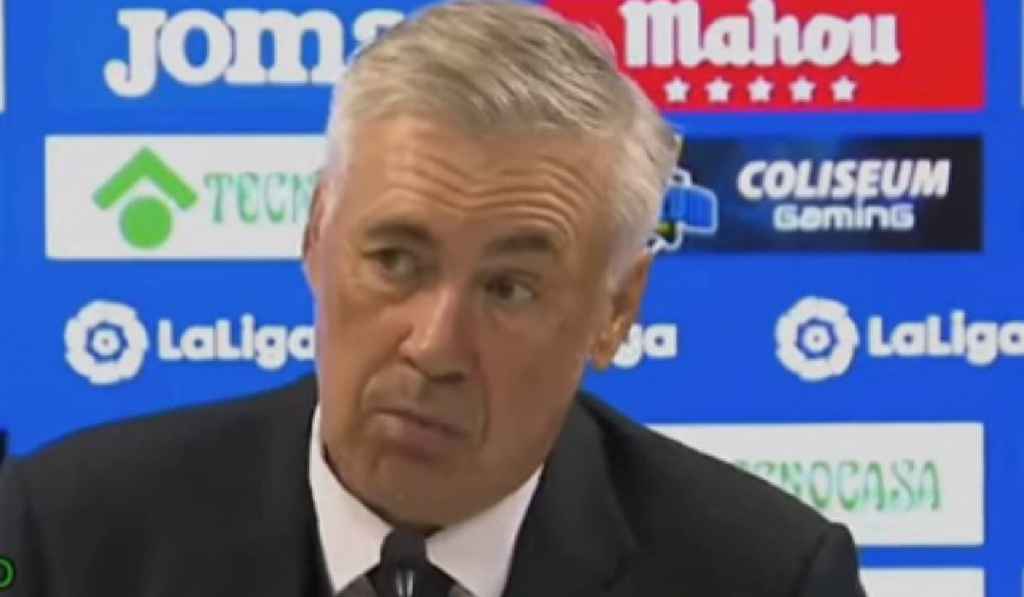 Libas Getafe, Carlo Ancelotti Komentari Bek Real Madrid