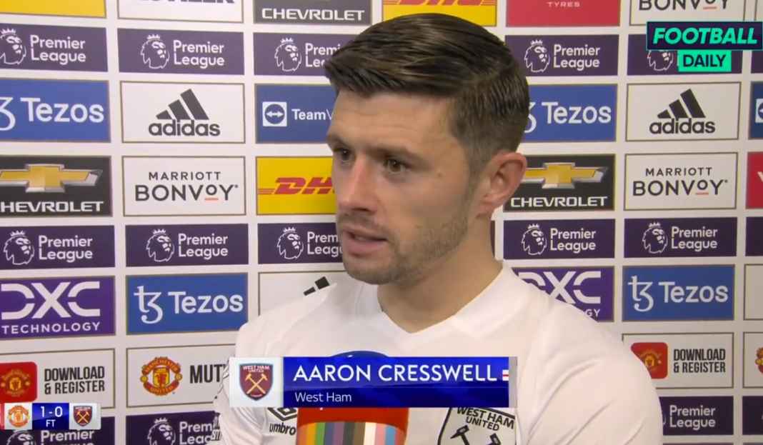 Cresswell kecewa West Ham kalah