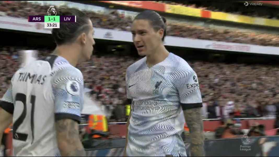 Darwin Nunez Pemain Mahal 1,2 Trilyun Dengan 1 Gol di Liga Inggris Selamatkan Muka Liverpool