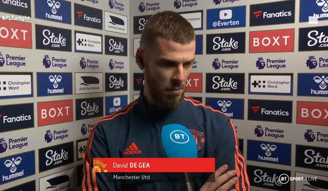 De Gea puji rekan-rekannya di Man Utd De Gea Obral Pujian Pada Ronaldo dan Casemiro Usai Man Utd Menang Atas Everton