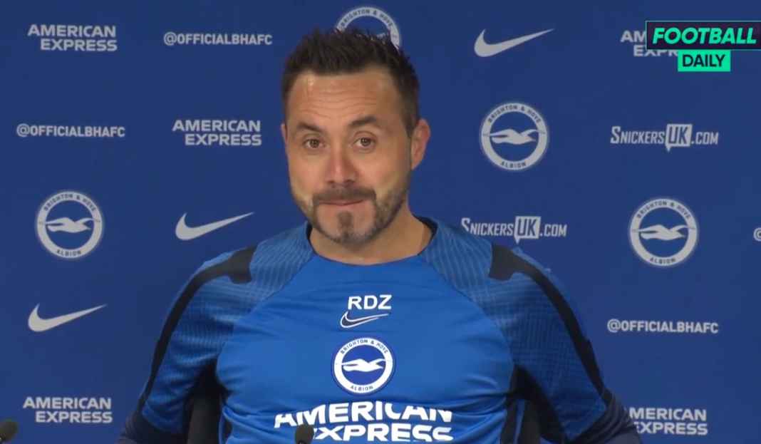 De Zerbi puji Guardiola terbaik Jelang Man City vs Brighton, Roberto de Zerbi Puji Pep Guardiola Pelatih Terbaik Dunia