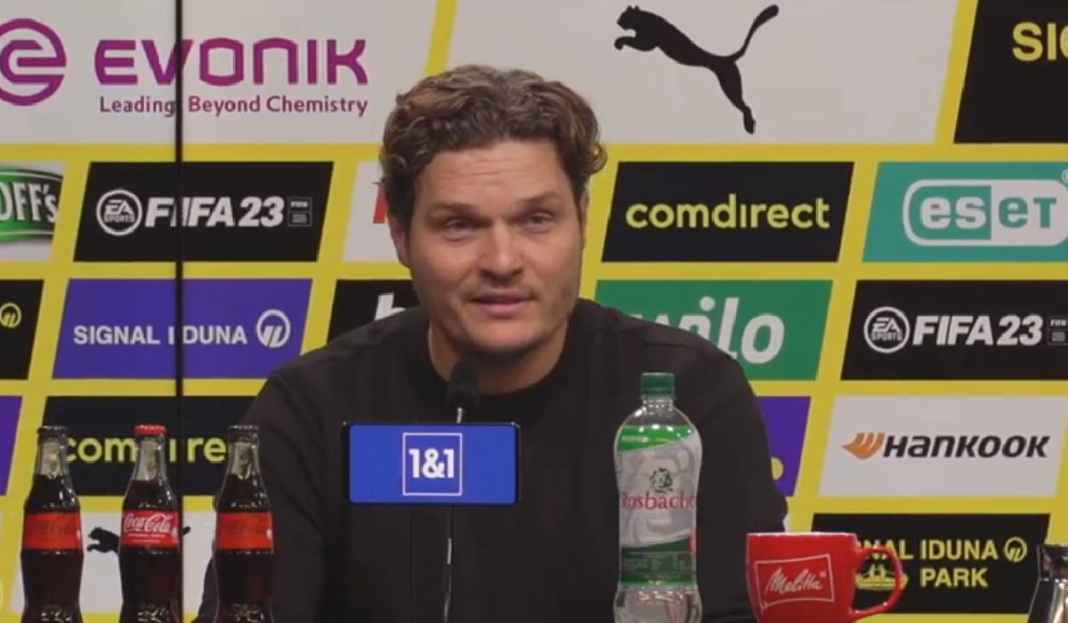 Edin Terzic Buka Suara Usai berhasil Kecewakan Bayern Munchen Reaksi Edin Terzic Usai Borussia Dortmund Gagalkan Bayern Munchen Menang