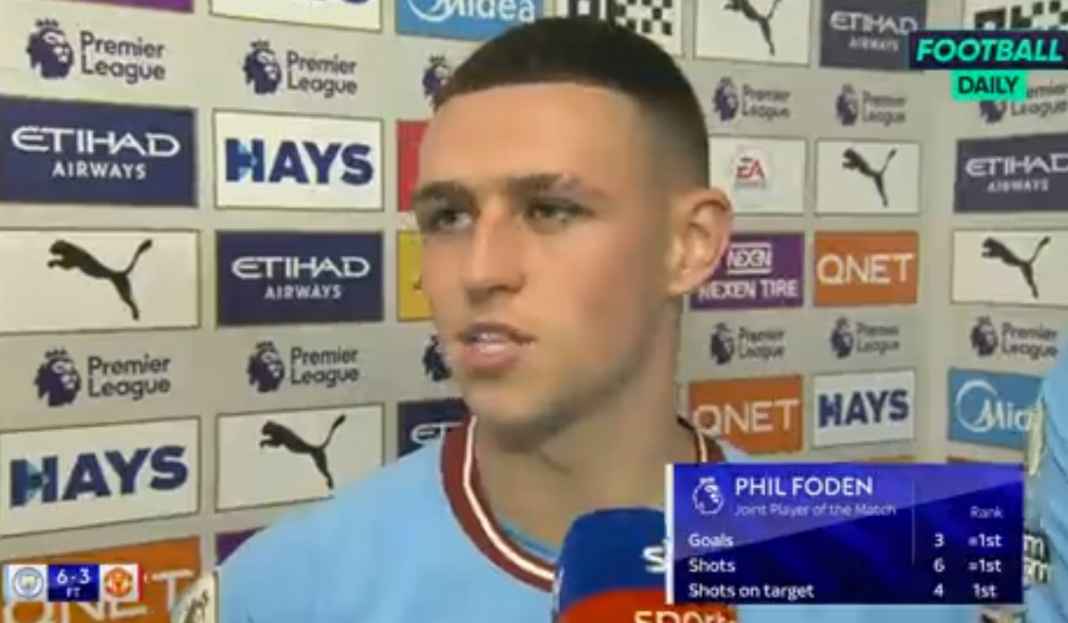 Foden tentang hattricknya Phil Foden Senang Duetnya Dengan Erling Haaland Makin Padu di Manchester City