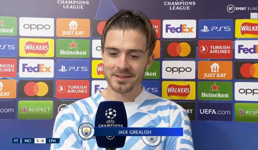 Grealish bicarakan kemenangan City Jack Grealish : Kiper Copenhagen Sebut Erling Haaland Bukan Manusia Usai Dijebol Dua Kali