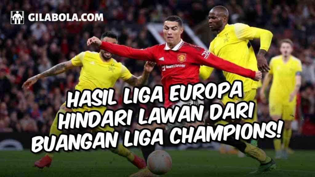 Hasil Liga Europa Tadi Malam 28102022 Man United vs Sheriff, PSV vs Arsenal - gilabola