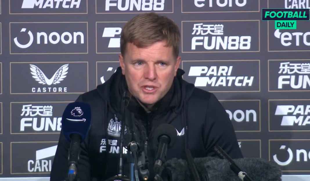Howe tentang kemenangan Newcastle Eddie Howe Puas Newcastle United Bungkam Everton, Pertahankan Rekor Clean Sheet