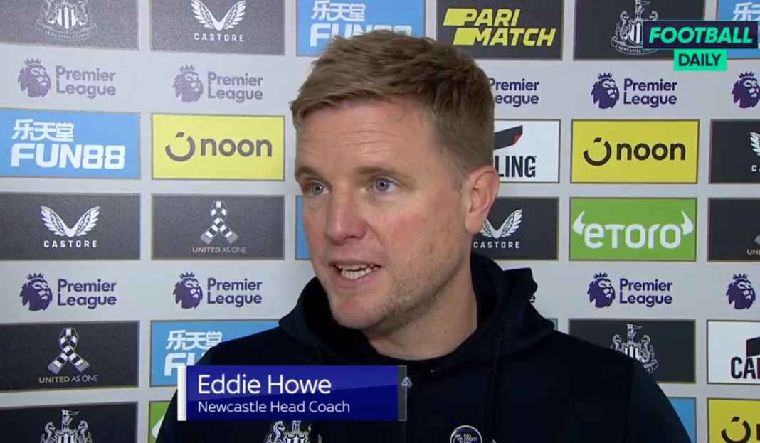 Howe tentang kemenangan Newcastle Eddie Howe Puji Bruno Guimaraes, Tegaskan Newcastle Terus Berusaha Meningkat