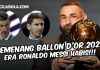 Karim Benzema Menang Ballon dOr 2022 - Ronaldo Gigit Jari, Messi Terlempar - gilabola