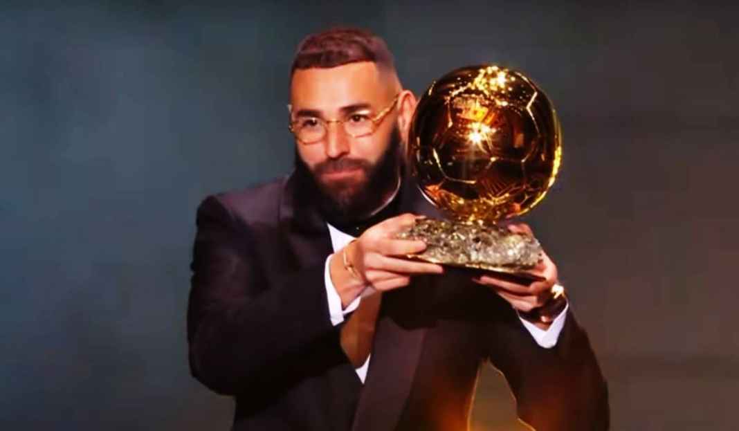 Karim Benzema Raih Penghargaan Bllon d'or 2022 Reaksi Karim Benzema Setelah Raih Penghargaan Ballon d'Or