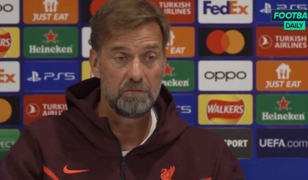 Klopp bela kemunduran timnya Bela Penurunan Mental Pemain Liverpool, Klopp Bawa-Bawa Nama Ronaldo dan Messi