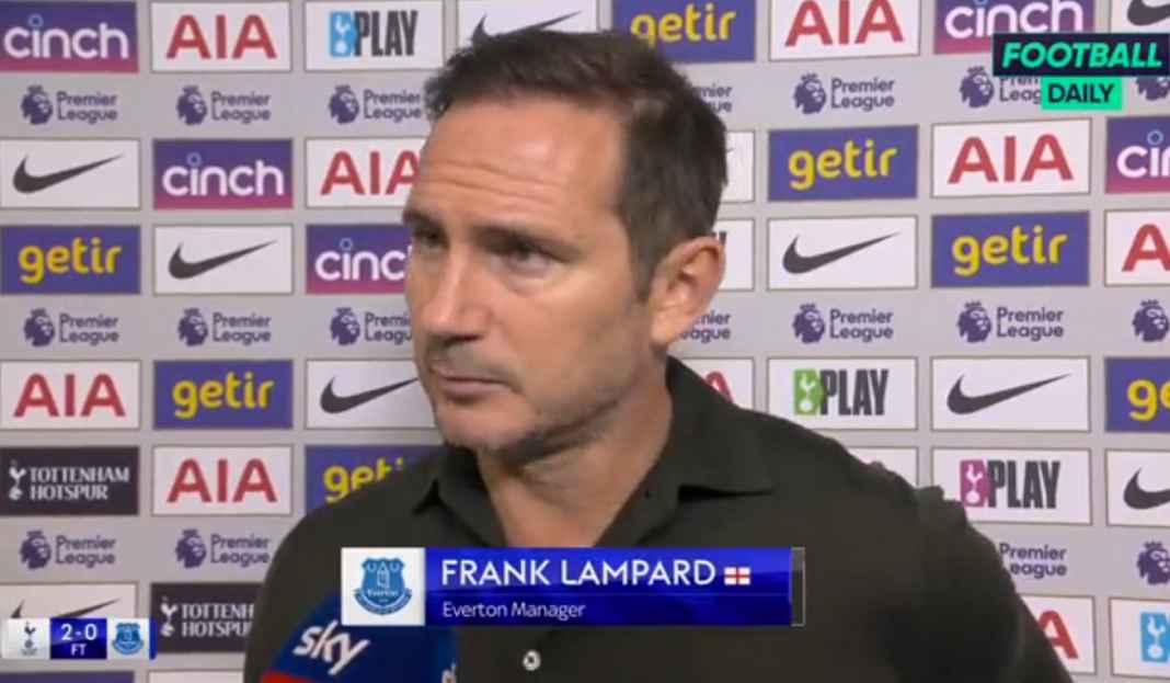 Lampard tentang kekalahan Everton Frank Lampard Sesali Kegagalan Peluang Everton, Siap Ambil Pelajaran dari Antonio Conte