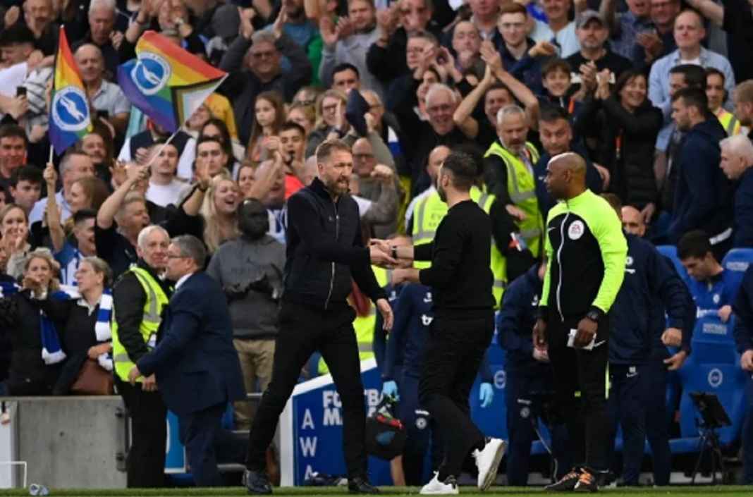 Liga Inggris, Graham Potter, Chelsea, Brighton Graham Potter Membela Diri Dicemooh Fans: Saya Ambil Alih Brighton Saat Terpuruk