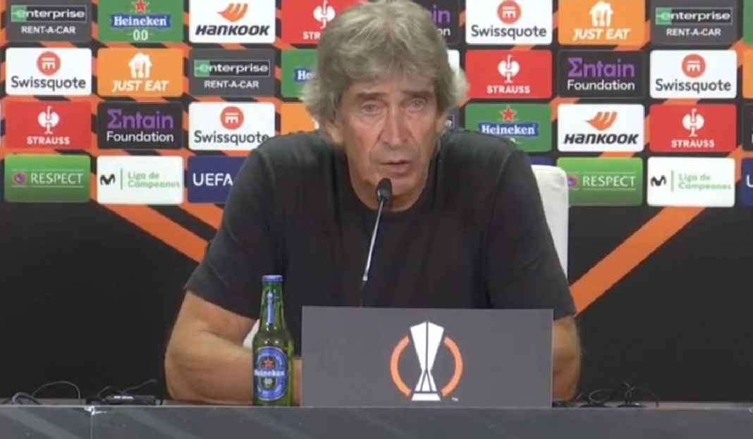 Reaksi Manuel Pellegrini Usai Laga Real Betis vs AS Roma