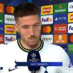 Matt Doherty Angkat Bicara Usai VAR Anulir Gol Kemenangan Tottenham Hotspur