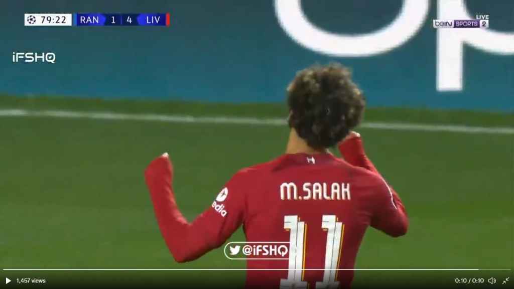 Dicoret Dari Daftar Starter Tadi Malam, Mo Salah Mengamuk! Cetak Tiga Gol Bagi Reds