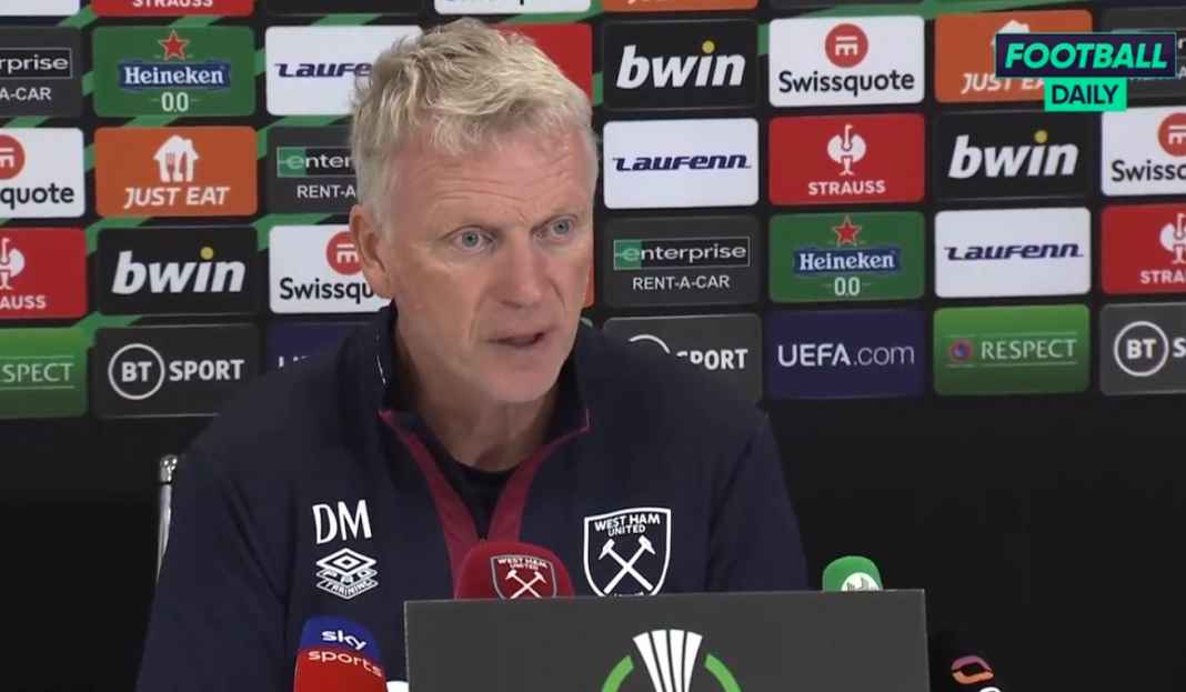 Moyes ingin West Ham menang David Moyes Ingin West Ham Kunci Tiket 16 Besar dan Puncak Grup B Liga Konferensi Eropa