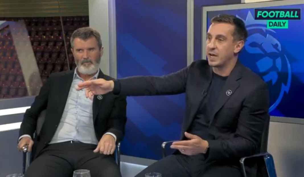 Neville dan Keane bicarakan peluang juara Arsenal Roy Keane and Gary Neville Yakin Manchester City Tetap Favorit Juara, Bukan Arsenal