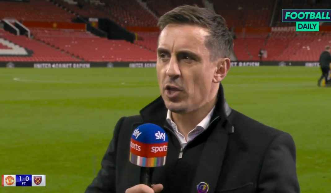 Neville prediksi di mana MU finish Gary Neville Optimis Man Utd Finish Empat Besar, Ungguli Liverpool, Chelsea dan Tottenham
