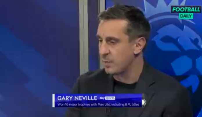 Gary Neville Terkesan Lihat Kinerja Wasit Anthony Taylor, Salut Dengan Kinerja Joe Gomez