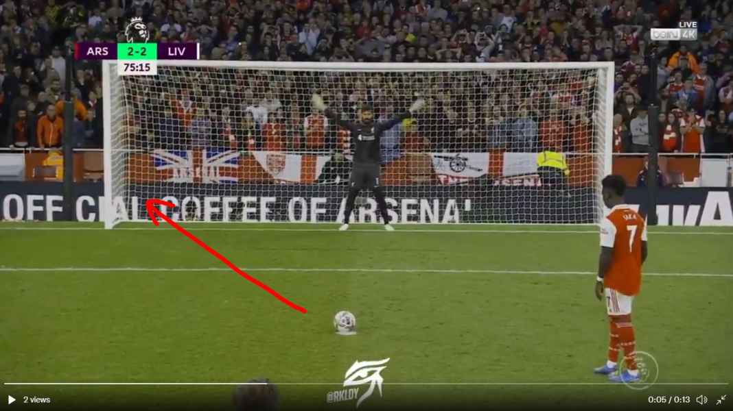 Penalti Bukayo Saka Pemain 3 Gol, 4 Assist dari 6 Laga Terakhir Liga Inggris Bawa Arsenal Ungguli Liverpool