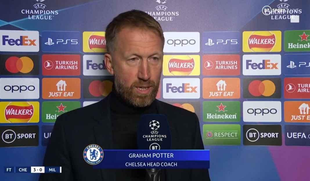 Potter puas dengan kemenangan Chelsea Bos Chelsea Ramalkan Pemain Ini Bisa Jadi Legenda Seperti Frank Lampard, John Terry
