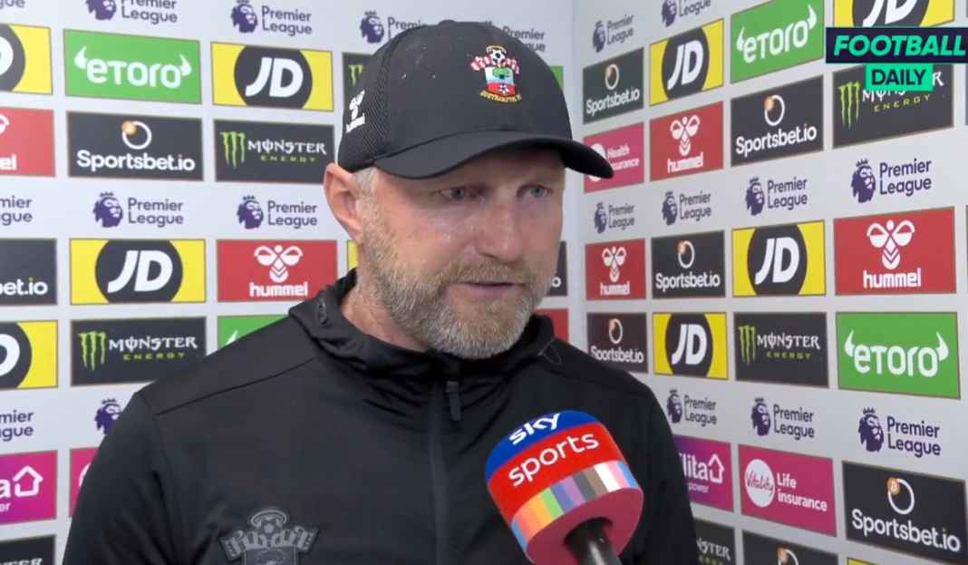 Ralph Hasenhüttl usai Soton tahan Arsenal Nambah Lima Poin Tapi Southampton Masih di Papan Bawah, Hasenhuttl : Liga Inggris Memang Susah!